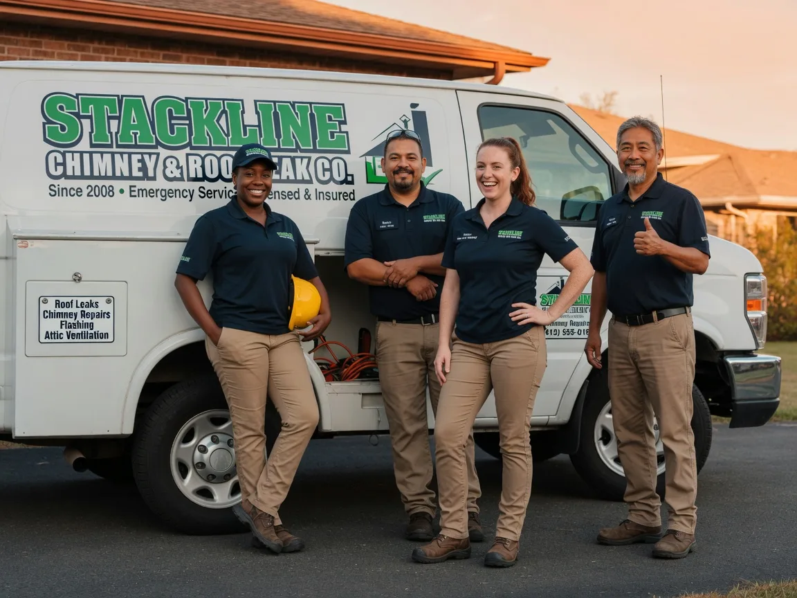 Chimney flashing repair company in Austinburg, OH